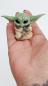 Preview: Star Wars Yoda Grogu Figur Anhänger mit Mandalorian Kette