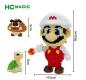 Preview: Super Mario Bros. Ψ Super Mario mit Koopa und Gumba Ψ Nano Blocks HC Magic Ψ 18.5 cm