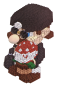 Preview: Super Mario Brs.Nano Blocks mit Piranha-Pflanze Black Mario 920 St.