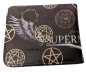 Preview: Supernatural Castiel Flügel - Engel Schutz Pentagramm Brieftasche Portemonnaie