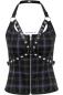 Preview: Suzie Karo Harness Neckholder Top Rückenfrei Killstar