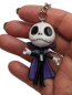 Preview: The Nightmare Before Christmas Jack Skellington 3D Figur Anhänger Tim Burton Taschen-Schlüsselanhänger