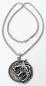 Preview: The Witcher Gerald Wild Hunt Motiv Wolf 3D Medallion Kette Edelstahl