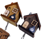 Preview: Mein Nachbar Totoro Holzhaus Fenster Deko hängend Studio Ghibli Windspiel