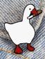 Preview: Untitled Goose Game Ente PIN Brosche Emaille Game Ente