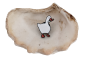 Preview: Untitled Goose Game Ente PIN Brosche Emaille Game Ente