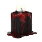 Preview: Vampirblut-Stumpenkerze - Stimmungsbeleuchtung - Candlelight Dinner Kerze