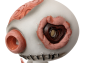 Preview: Voodoo Zombie Püppchen Räuchermännchen Stecknadeln Herz Stienzeug Räucherfigur