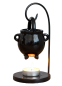 Preview: Wicca Hexenkessel Duftlampe Teelicht  Metall Set schwarz