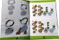 Preview: Yoshi mit Super Mario Nano Blocks Super Mario Bros. BIG Yoshi mit Standplatte 2209 Steine