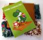 Preview: Yoshi mit Super Mario Nano Blocks Super Mario Bros. BIG Yoshi mit Standplatte 2209 Steine