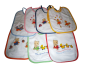 Preview: Baby - Kleinkinder Lätzchen Set 7Tlg. - PVC Rückseite