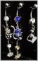 Preview: Bauchnabelpiercing | Brustwarzenpiercing 1.6 / 14 G Kristall Blumen