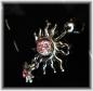 Preview: Bauchnabelpiercing 1.6 / 14 G Kristall Tribal Sonne