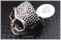 Preview: Unisex Totenkopf Ring Silberfarben Biker/Gothic