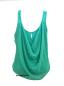 Preview: intimissimi ✰ Damen Tank Top Wasserfall ✰ Chiffon ✰ Casual ✰ Smaragdgrün ✰ gr.40
