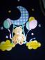Preview: Kinder T-Shirt Tank Top Achselshirt | Motiv Teddy Mond Sterne | Blau | größe 110