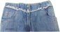 Preview: Kinderjeans Palazzohose Mädchen Ausgefallene Jeans 134 von Youngster