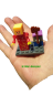 Preview: Schlüsselanhänger Minecraft Motiv  Motiv Zombie Sammel Box Set