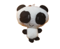 Preview: Süßer Cartoon Panda ☆ Plüsch Anhänger ☆ Schlüssel und Taschen Anhänger