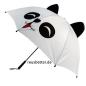 Preview: Regenschirm Panda Bär mit Ohren | Kawaii  | Stockschirm 72 cm Lang | Ausgefallene Regenschirme