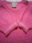 Preview: Kinder Feinstrick Sweater Pullover Pink für Mädchen