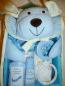 Preview: Hasen Rucksack mit Puppen Pflegeset