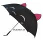 Preview: Nemu Neko Regen-Stockschirm mit Ohren Kawaii | 72 cm Lang | Ausgefallene Regenschirme