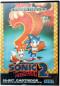 Preview: Sega Mega Drive SpielxSonic the Hedgehog 2 mit Anleitung und Verpackung