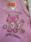 Preview: Kleinkinder Baby Strampler 2 Teiliges Baby Set Nicki Samt Flieder Rosa mit Shirt