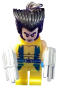 Preview: Wolverine X-Men - Kaygoo Block Motiv Schlüsselanhänger | Lego Styl