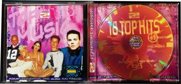 18 TOP HITS  3/ 98 + Bonustrack ✰The International Chartservice Musik CD ✰ Top 13 Music ✰