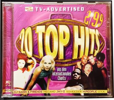 20 TOPHITS 2/99 ✰The International Chartservice Musik CD ✰ Top 13 Music ✰