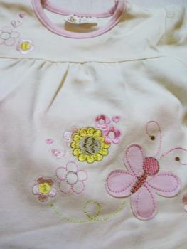 Kleinkinder Baby Zweiteiler Rosa Weiß größe 62