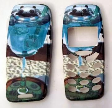 Nokia 3310 Handy Cover Panda Bär Full Cover