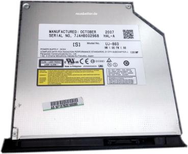 Panasonic UJ-860 | IDE PATA DVD RW-Laufwerk | Original ASUS Pro 50VL Notebook