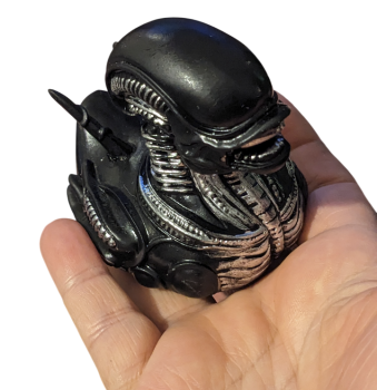 Alien Movie Skulptur Badeente | Dekoration Sammlerente | Deko Entchen