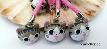 Anime Cartoon Neko Katzen Anhänger Glöckchen Cartoon Schelle