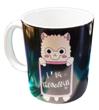 Anime Keramik Tasse Süßes Schaf Teetasse Kawaii von GEEEKINVADER