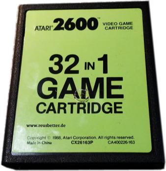 32 in 1 Game Cartridge für Atari 2600 Modul Retrogame
