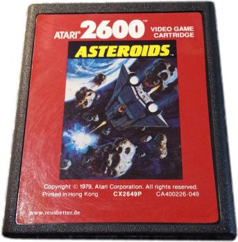 Atari 2600 シ  Asteroids Modul シ Retrogame シ