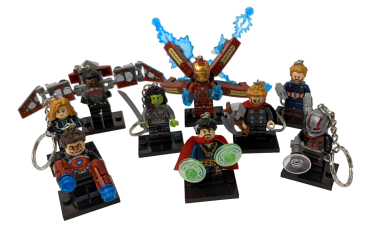 IRON MAN 3D LOZ Bausteine  Set DIY Geschenke