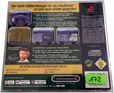 BDFL Manager 2002  PS1 Sony Playstation One