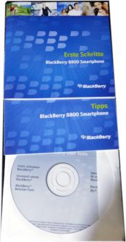 BlackBerry 8800 Smartphone Installation CD ☛ Tipps ☛ Erste Schritte ☛ Set