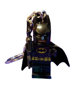 Batman LOZ Schlüsselanhänger | Lego Styl | 2 Teilig