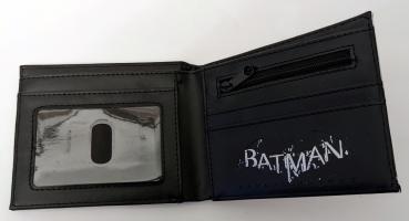 Batman und Joker Motiv Geldbörse - Portemonnaie - Schwarz - Grau