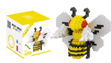 Bibor Pokemon Micro Brick 310 Steckbausteine Set