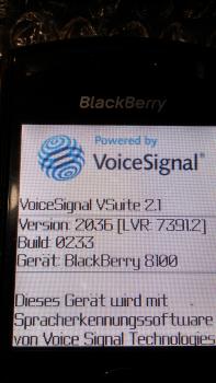BlackBerry Pearl 8100 Smartphone 2.2 Zoll  EDGE  SIM Frei