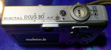 Canon Digital IXUS 30 Digitalkamera | 2.0 LCD | 3.2 MP | Silber