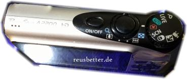 Canon PowerShot A2200 HD Digitalkamera | 14,1 MP | Bastlergerät
